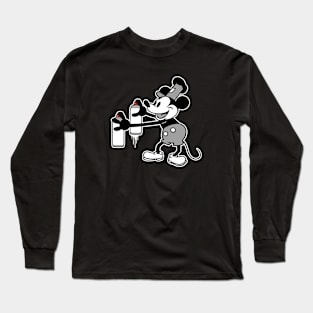 STEAMBOAT WILLIE - Graffiti style Long Sleeve T-Shirt